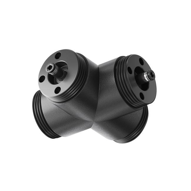 Х-образный вертикальный коннектор для системы Shelf без ввода питания Maytoni Accessories for system Shelf CA017TX-B