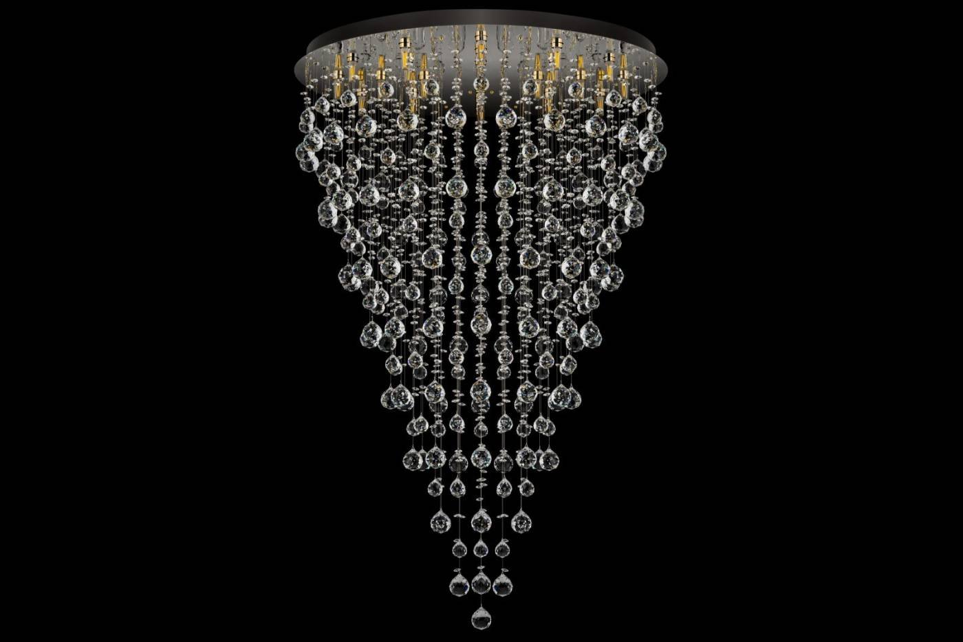 Flusso H 1.4.80.615 N Потолочная люстра Arti Lampadari Flusso Nickel Flusso H 1.4.80.615 N