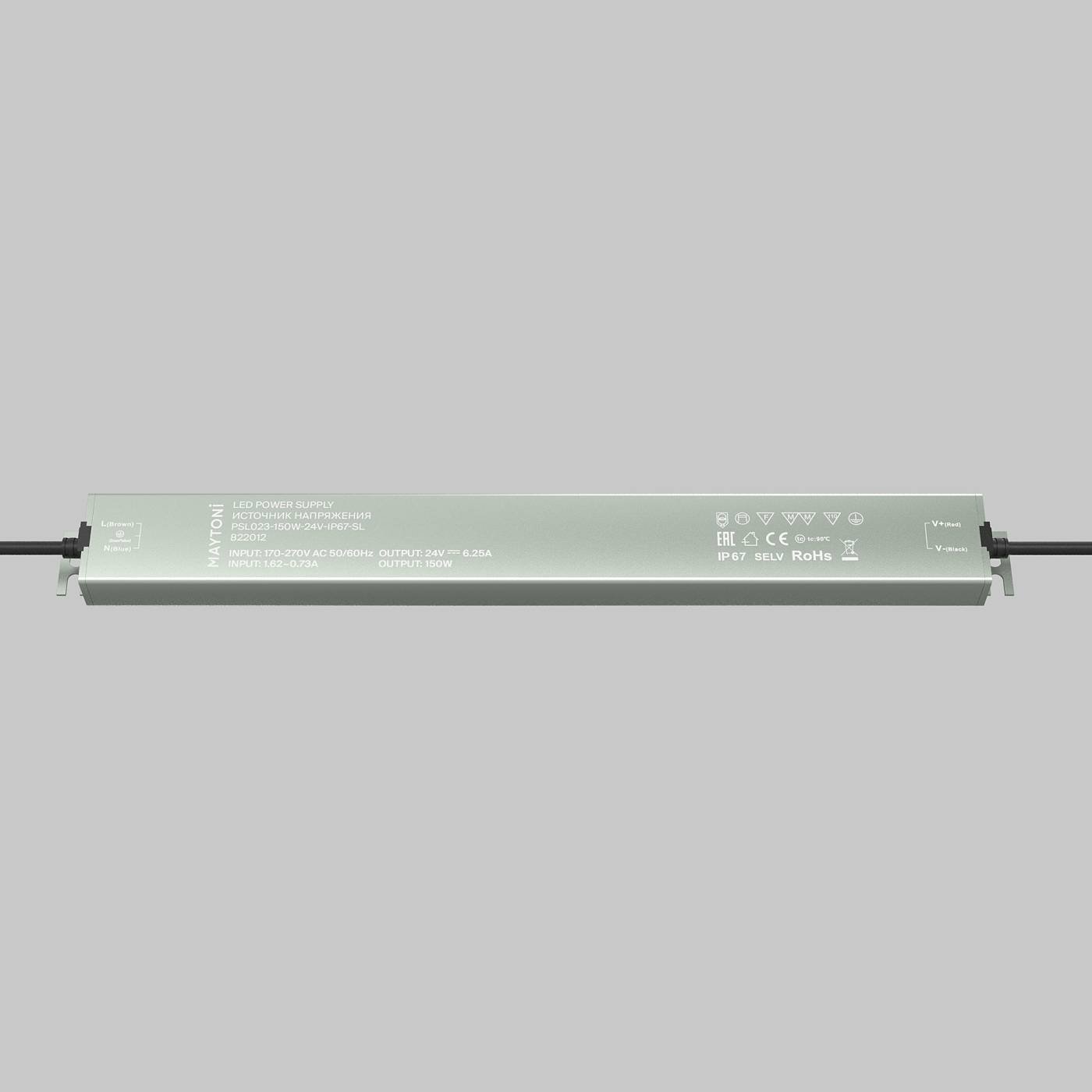 Драйвер для LED ленты Maytoni Источники напряжения 24В 822012