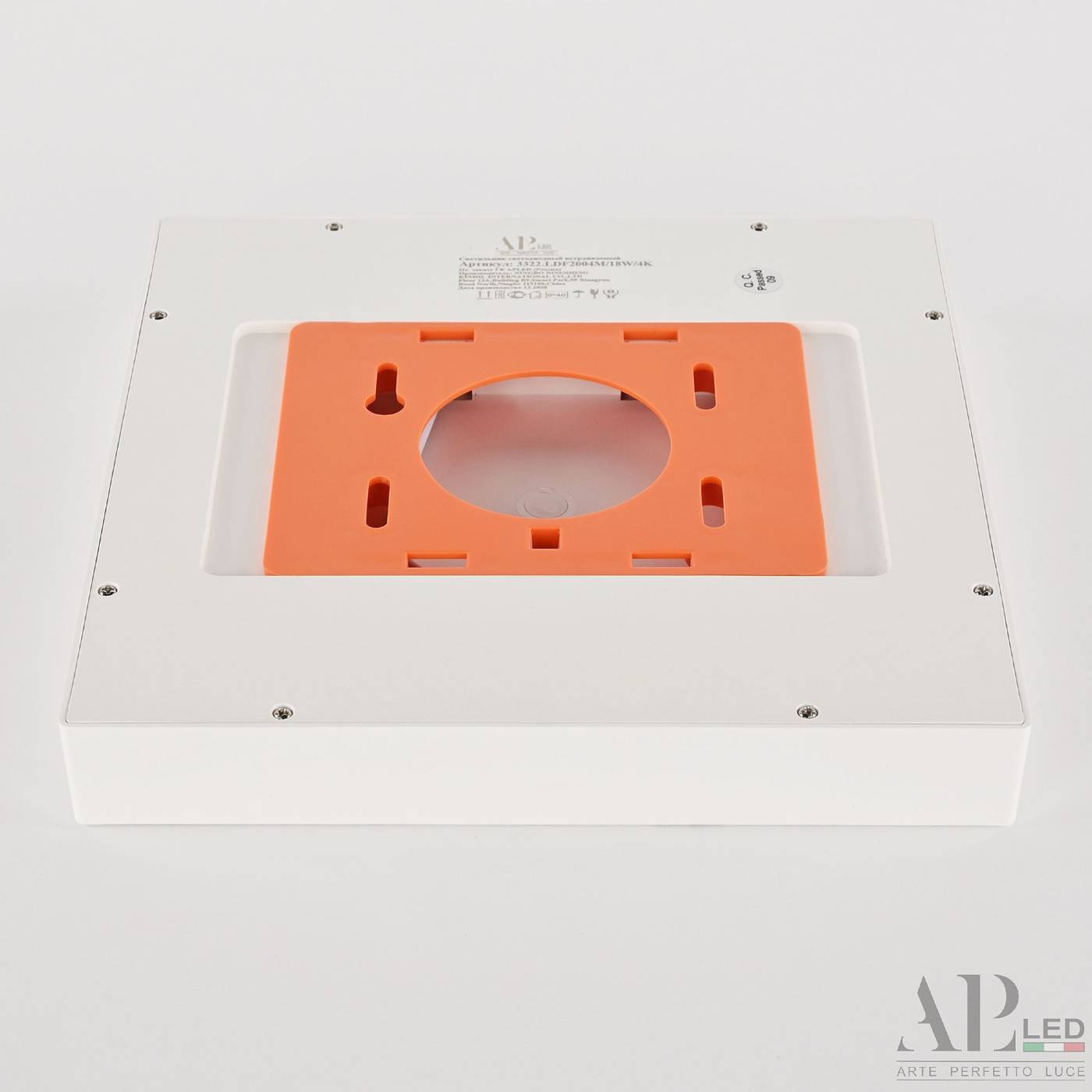 Светильник потолочный APL Led Ingrid 3322.LDF2004M/18W/4K