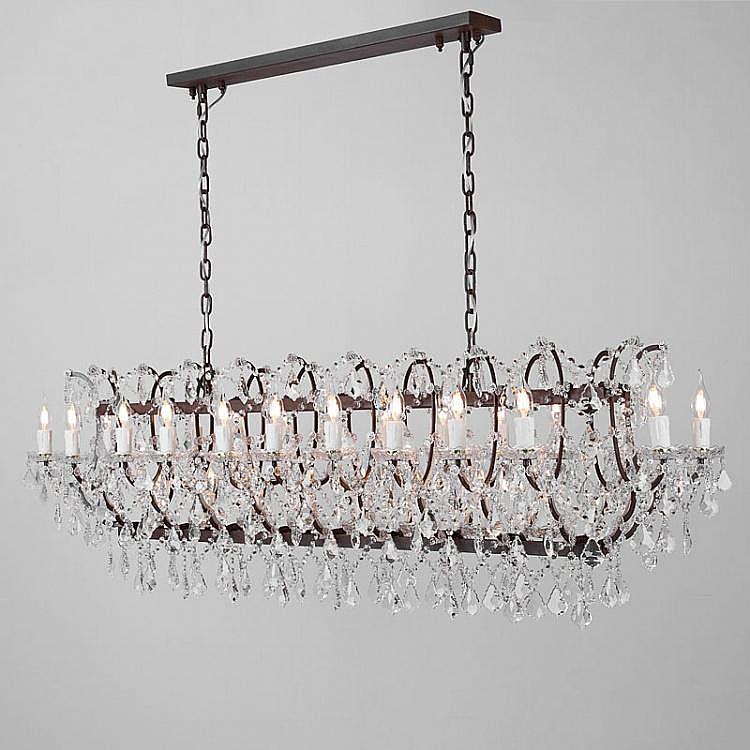 Подвесная хрустальная люстра Rococo L'Arte Luce Luxury L27903