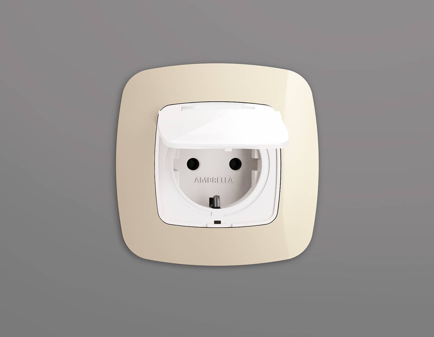 OP1080 Накладка на механизм Ambrella Volt OMEGA OP1080