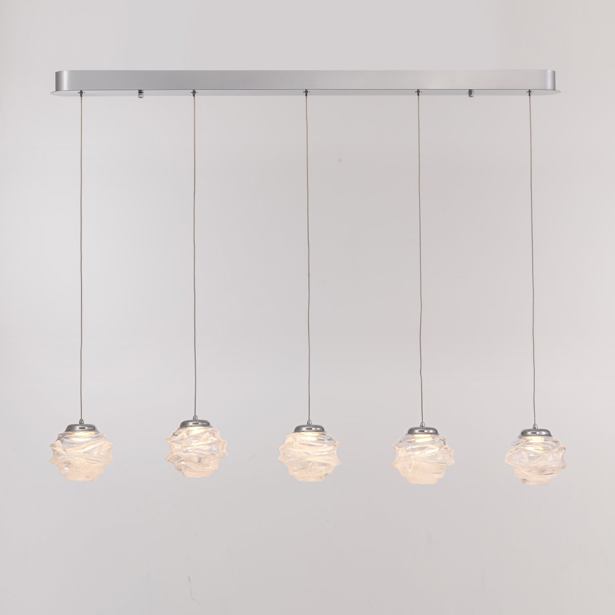 MD25030003-5B chrome/clear Светильник подвесной Delight Collection MD25030003 MD25030003-5B chrome/clear
