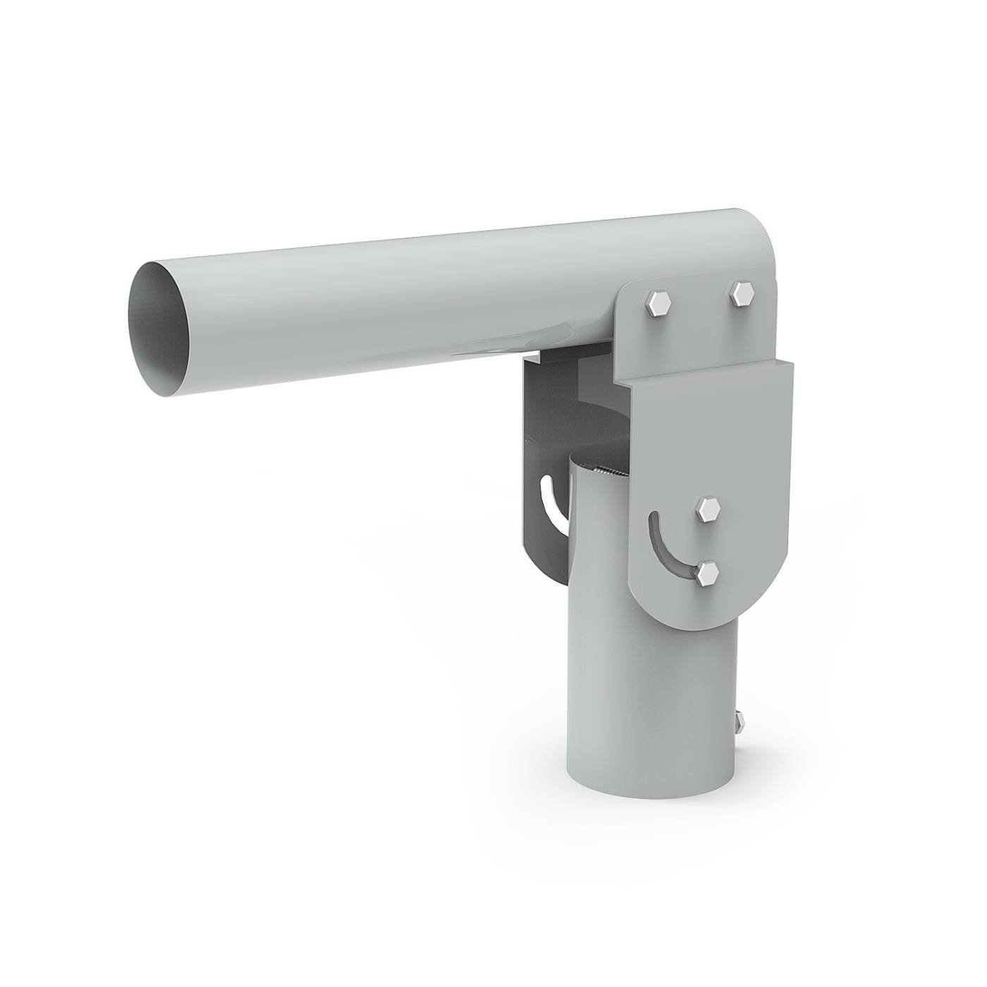 903265106 Кронштейн для уличных светильников на трубу до D58мм/консоль D48мм Gauss 903265106