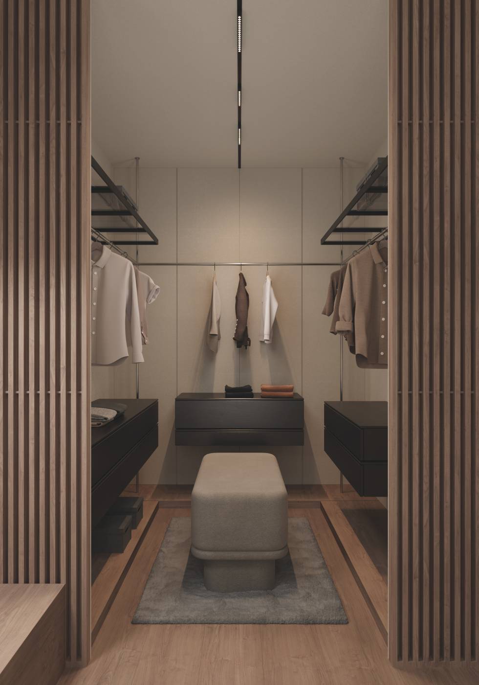 Трековый светильник Points Maytoni TR082-4-12WTW-M-B