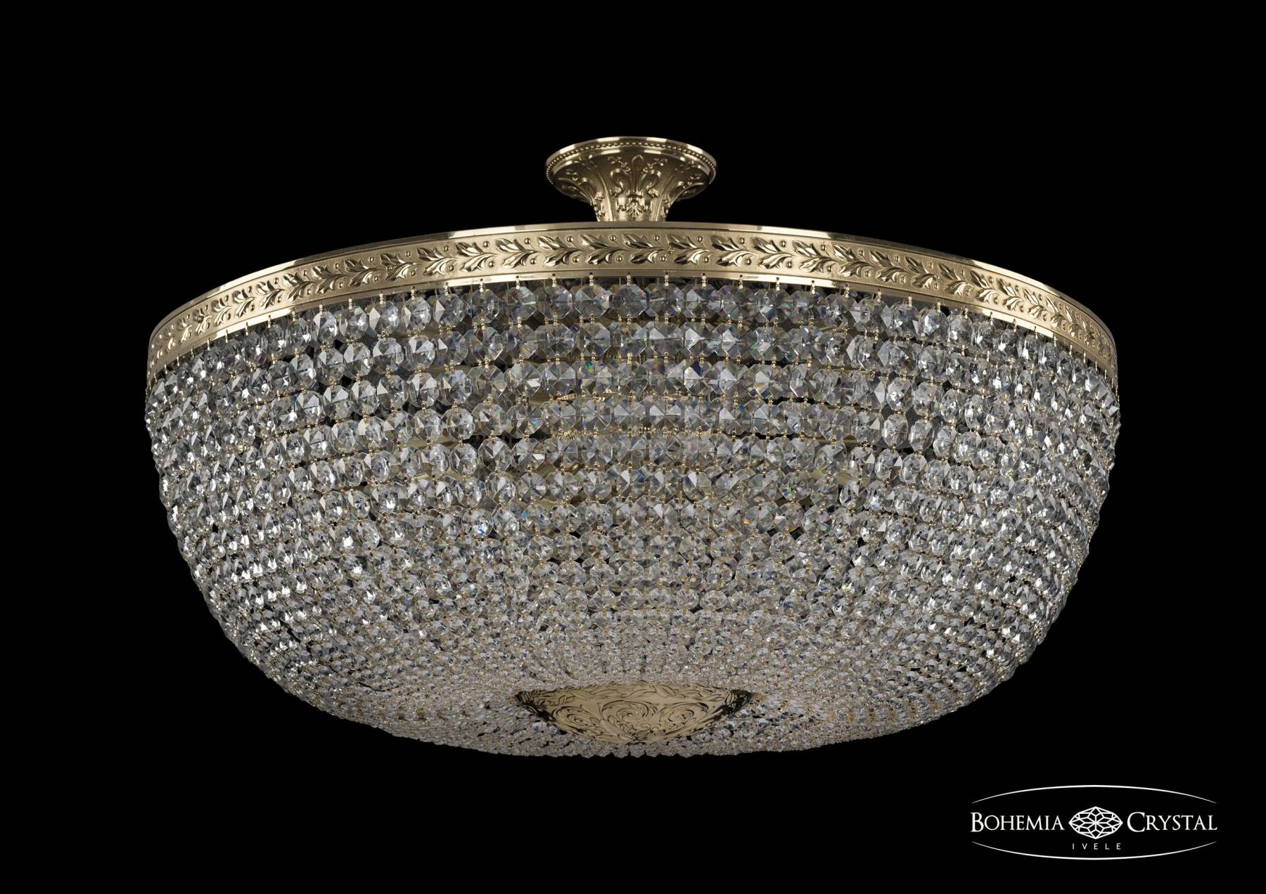 19151/80IV G Потолочная хрустальная люстра Bohemia 1915 19151/80IV G