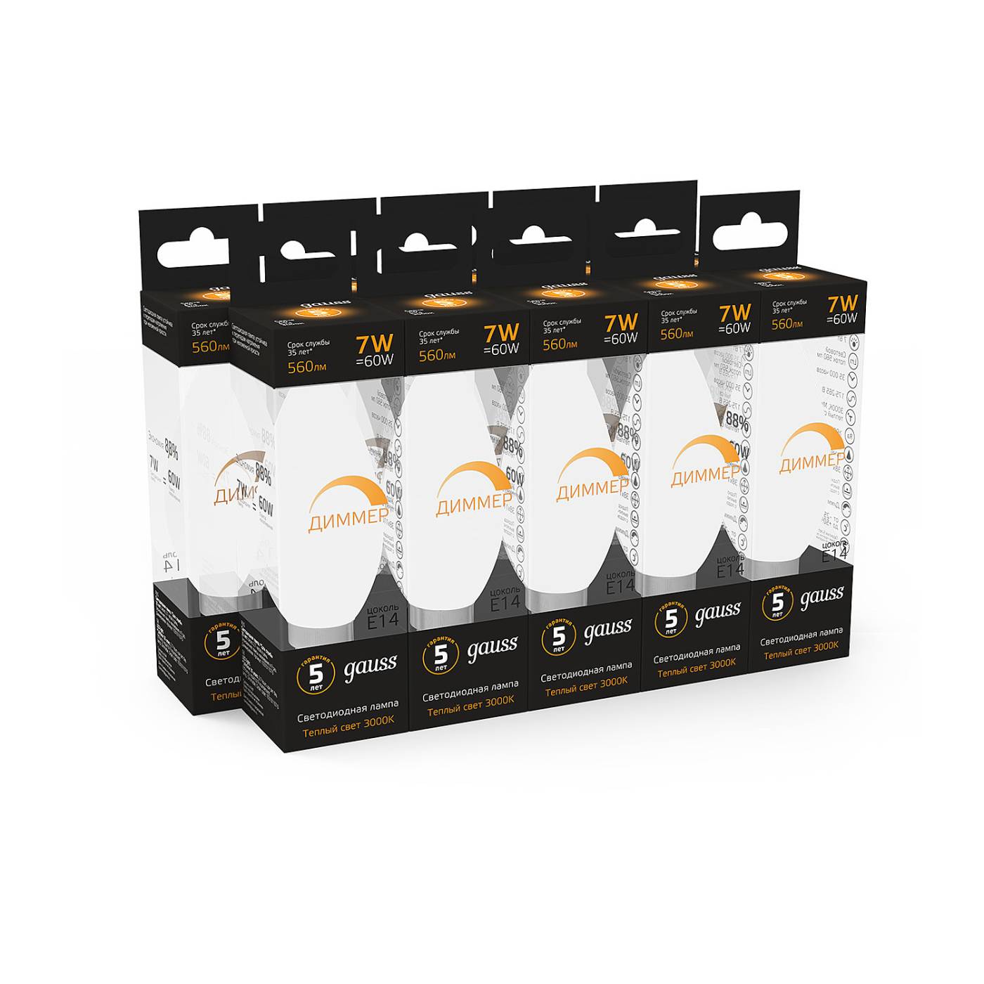 Светодиодная лампа Gauss 103101107