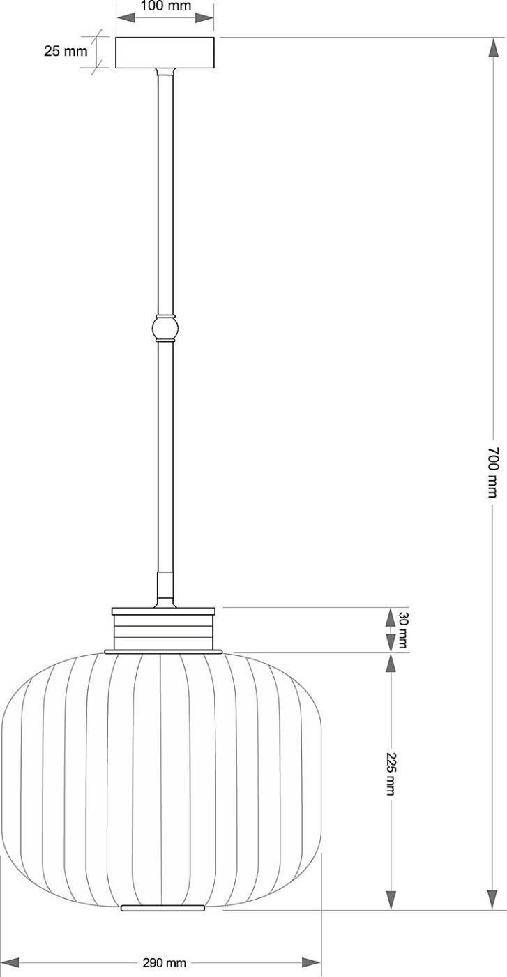 Светильник потолочный Kutek Alba ALB-ZW-1(P)290