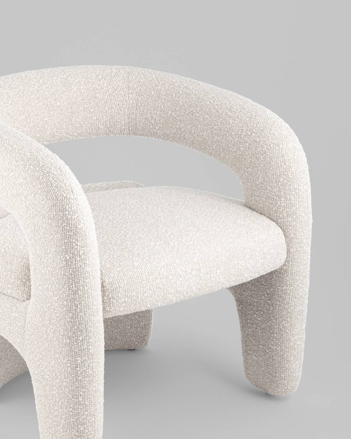 Кресло Stool Group Bones FDC5014 PEARL