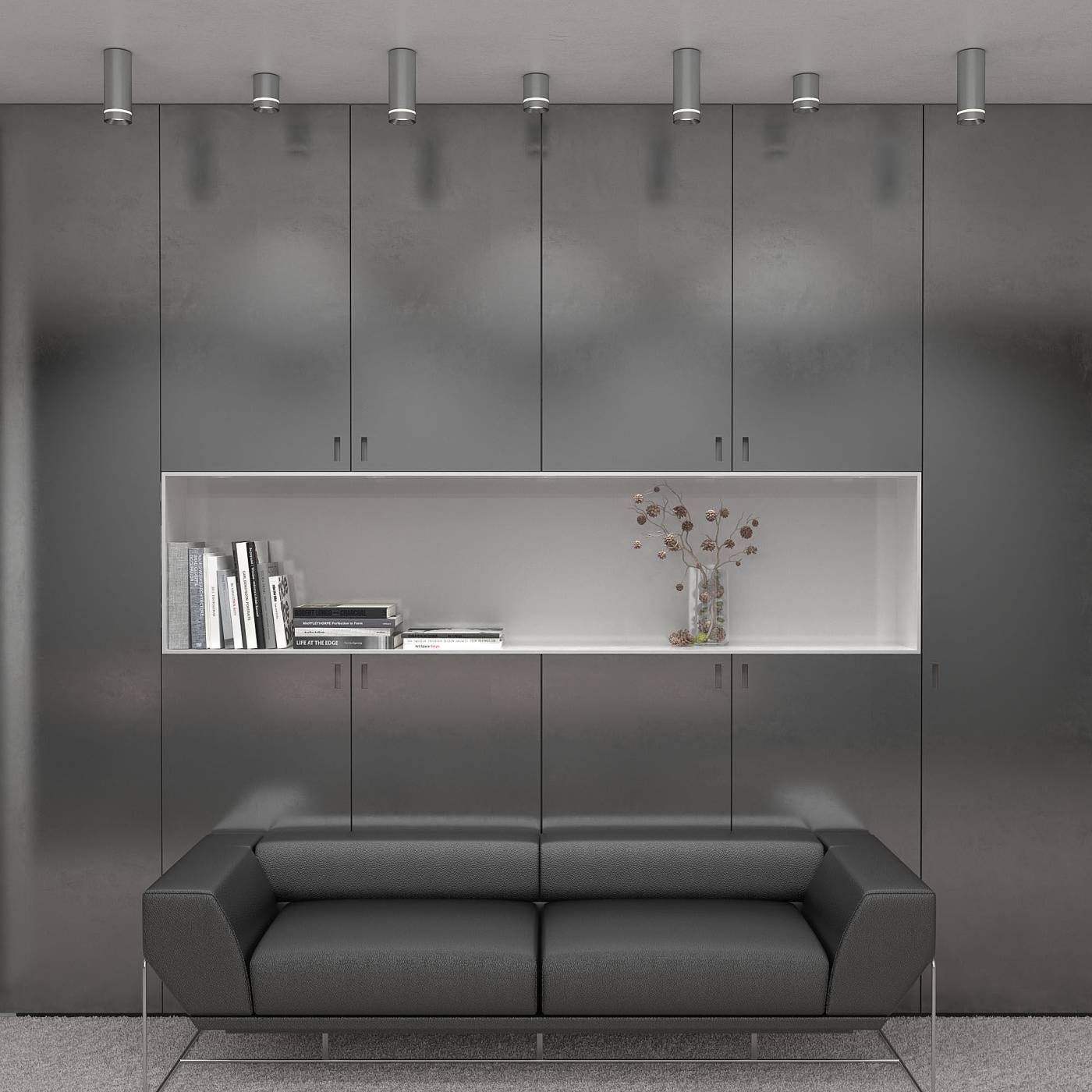 DLR021 9W 3000K черный матовый Накладной светильник Elektrostandard Topper DLR021 9W 3000K черный матовый