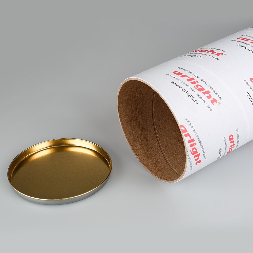 021961 Круглый картонный тубус для упаковки алюминиевого профиля Arlight 021961