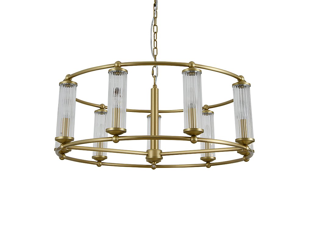 Подвесная люстра Newport Erica 3729/C brass
