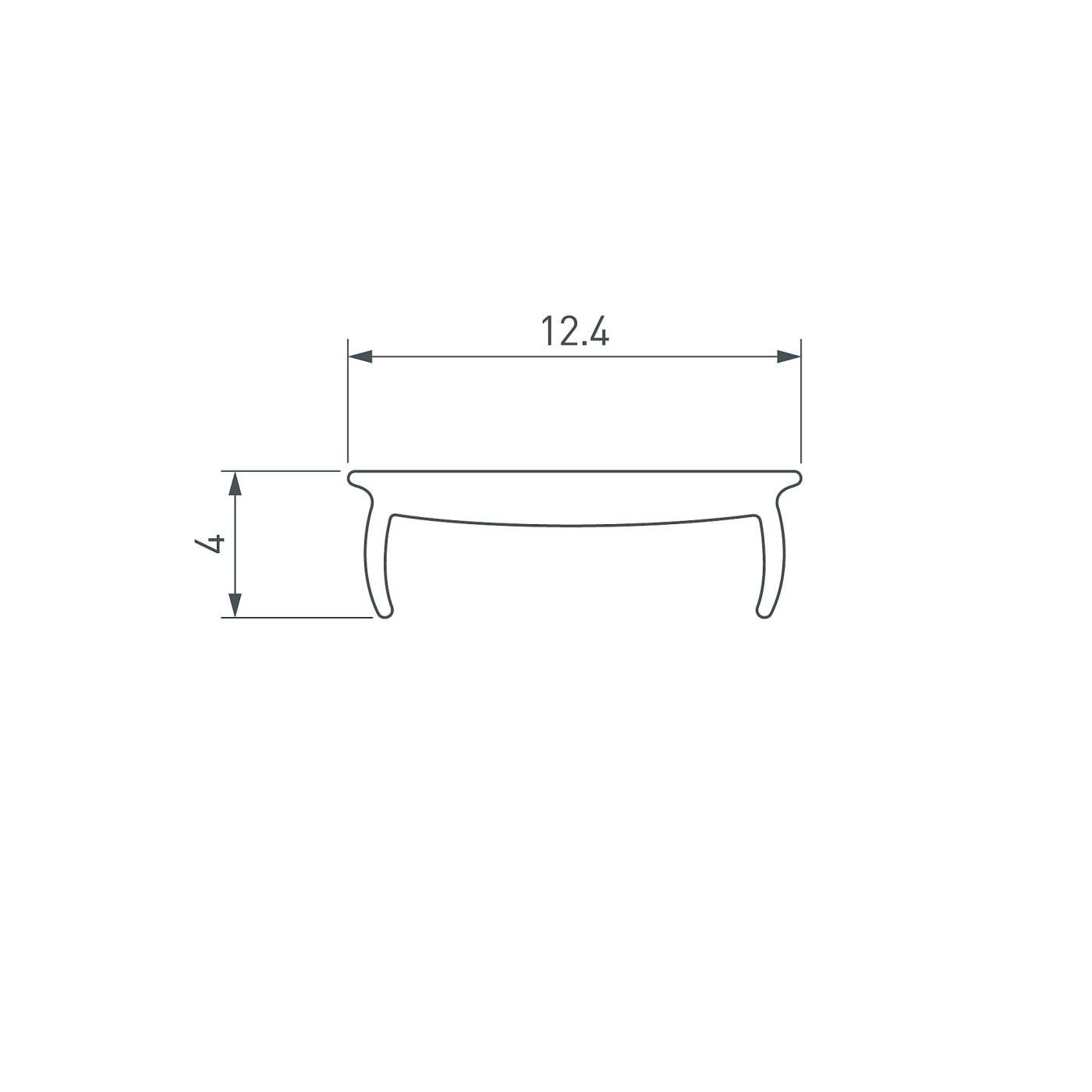 Экран для профиля Arlight Mic 036118