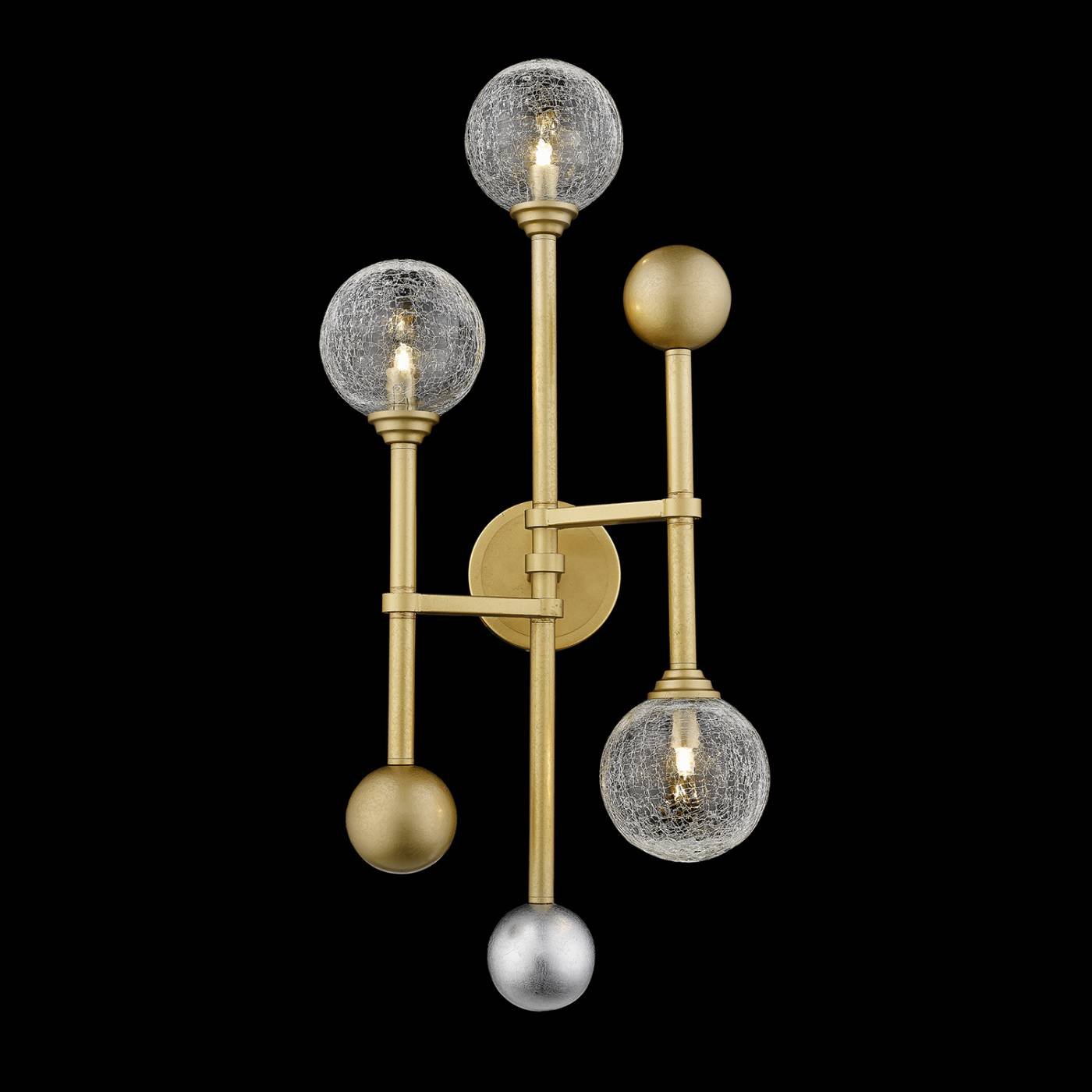 W68084-3 gold Настенное бра Delight Collection Fluxus W68084-3 gold