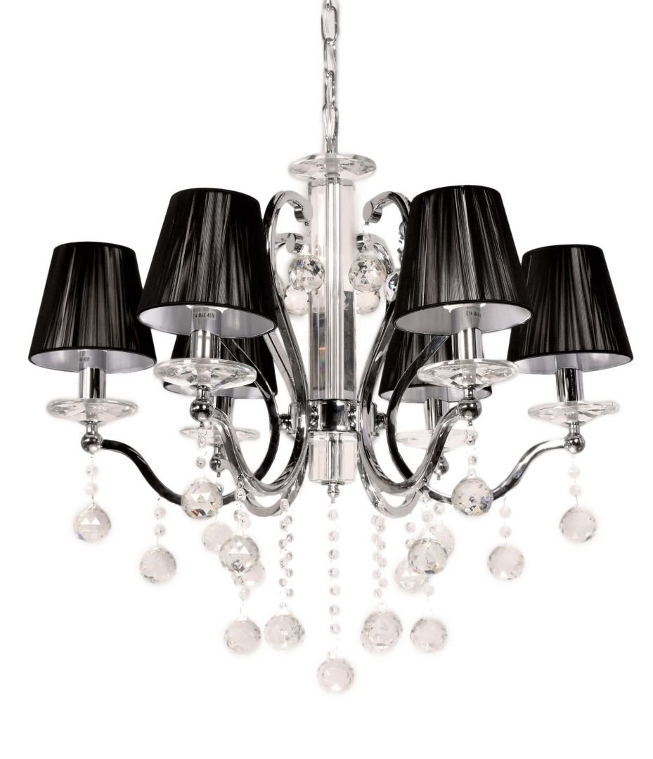 LDP 8033-6 BK Подвесная люстра Lumina Deco Bellisica LDP 8033-6 BK
