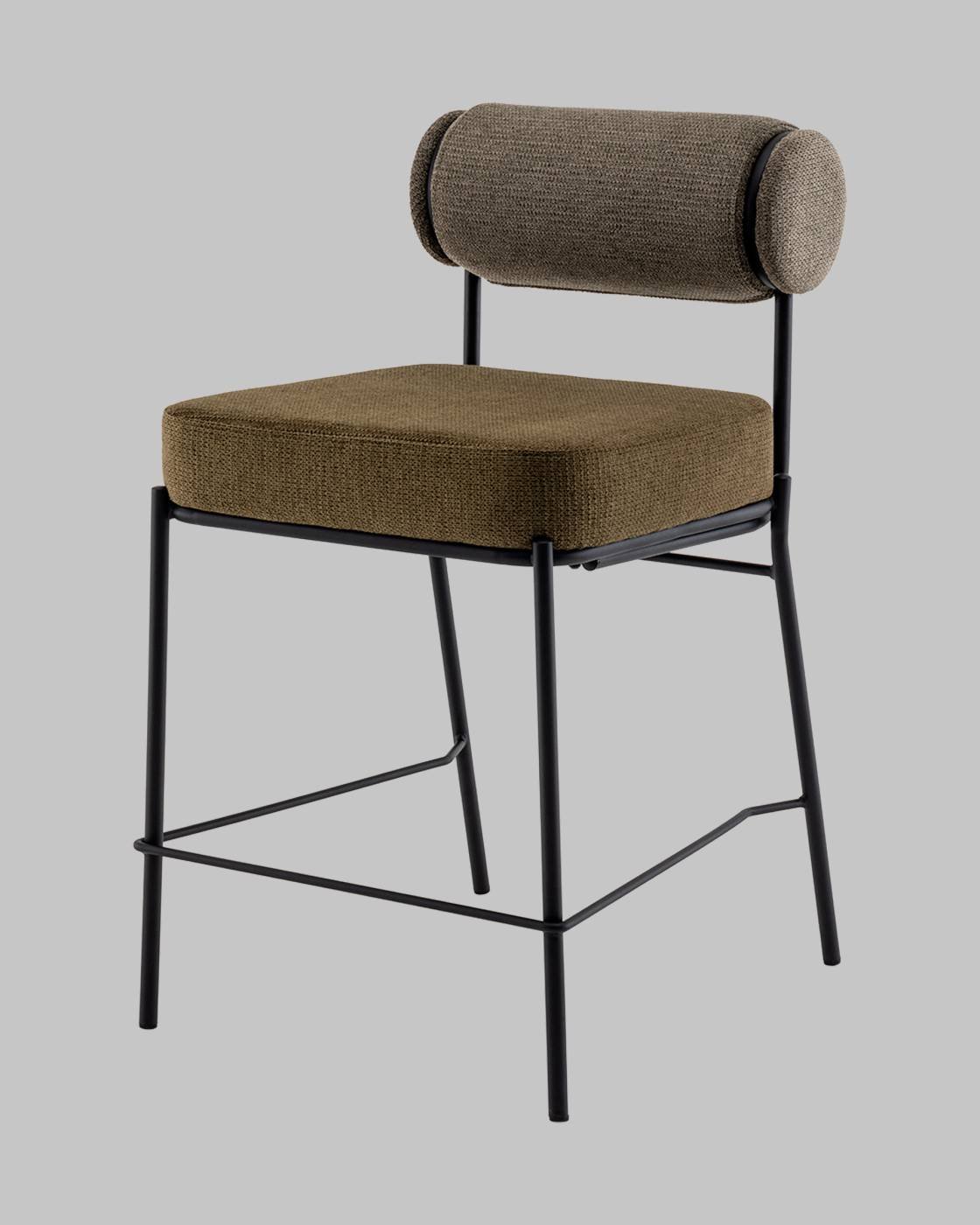 Totoro Barstool OTE-SH 355+353 bl.l Полубарный стул Stool Group Ponpoun Totoro Barstool OTE-SH 355+353 bl.l