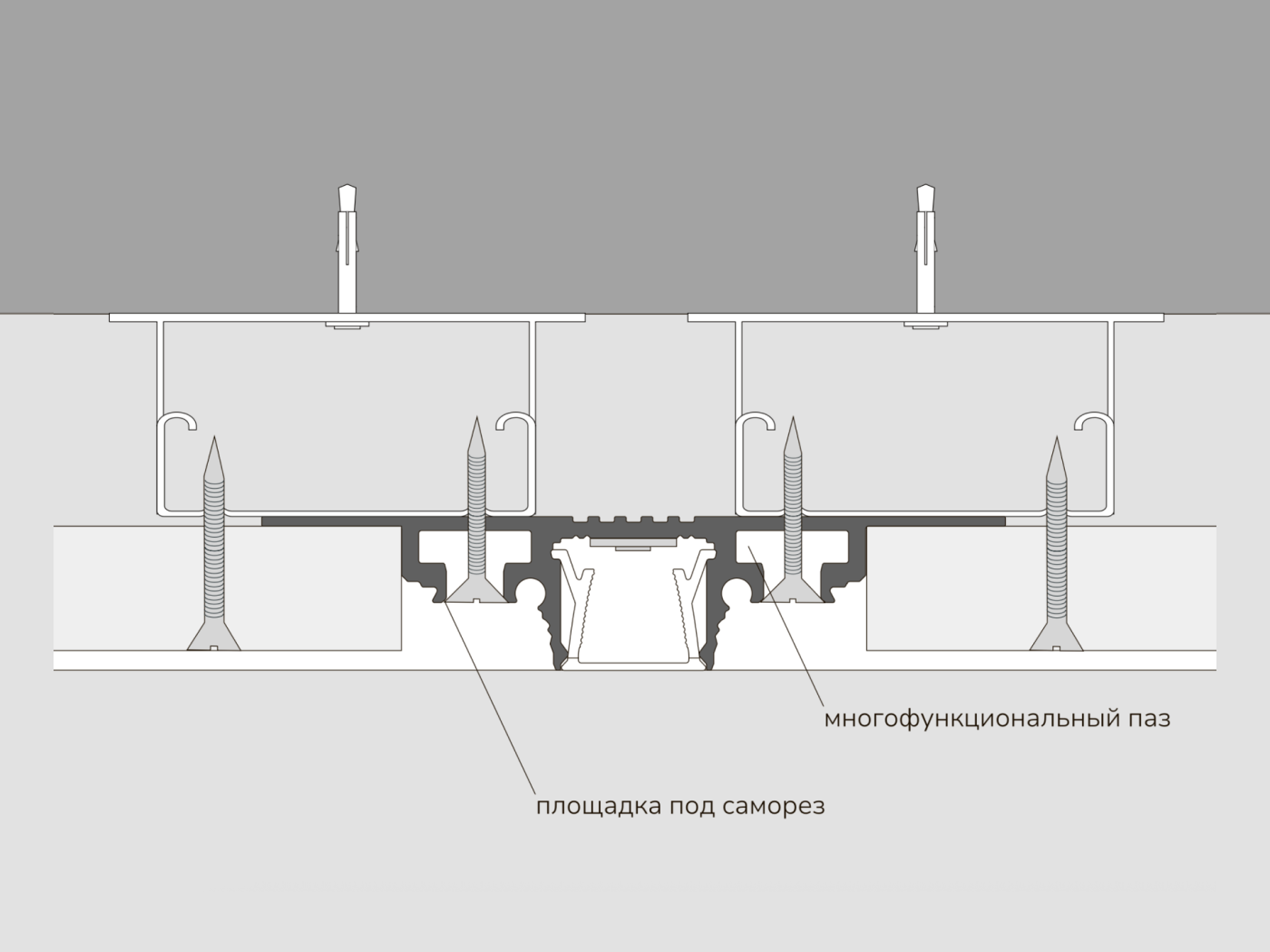 00-00040759 Профиль Комплектующие SWG LUMKER 00-00040759