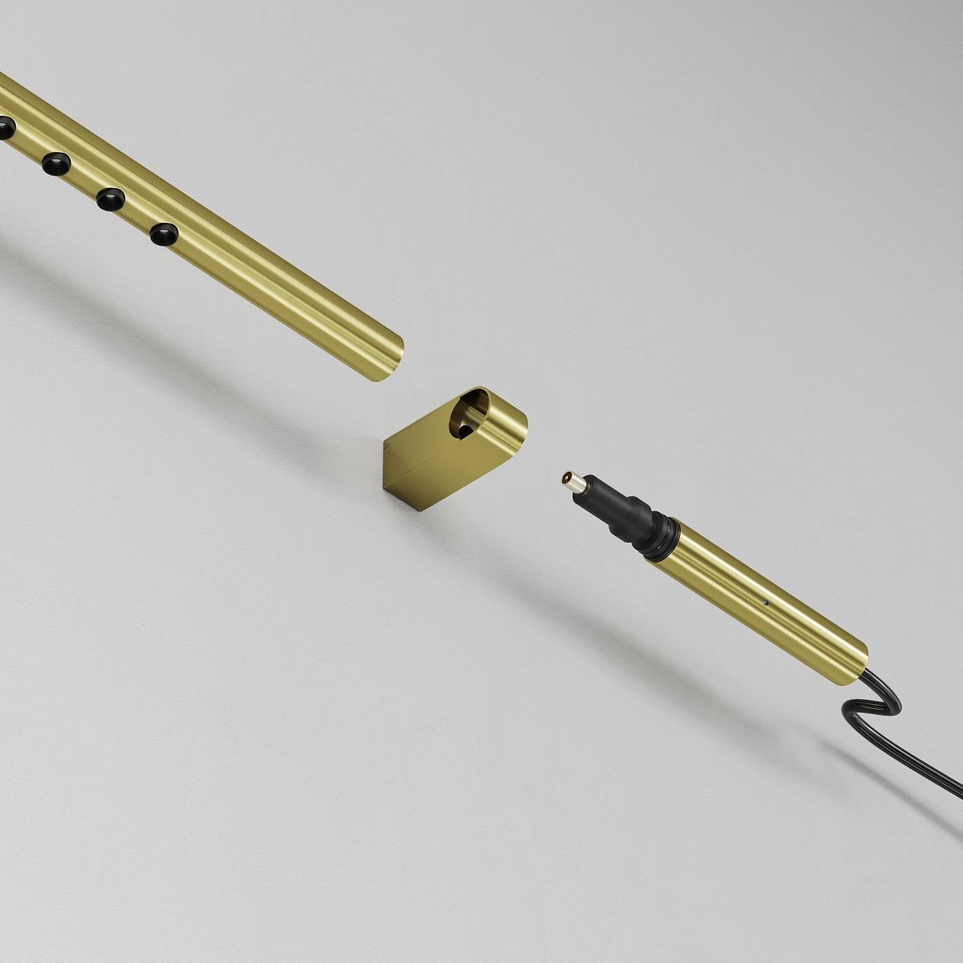 Ввод питания для для штанговой системы Axity Maytoni Accessories for system Axity CA002PI-BS