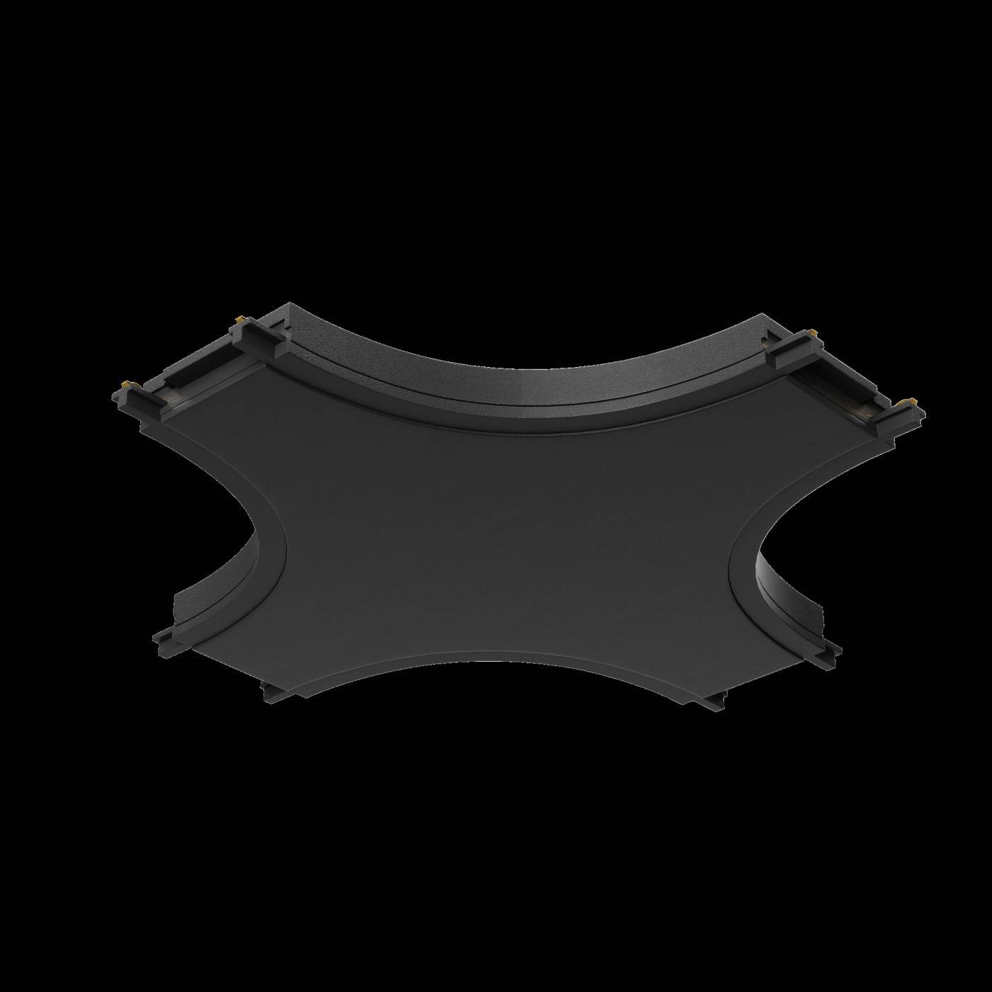 Коннектор питания X-образный Maytoni Accessories for tracks Radity TRA084CX-11B