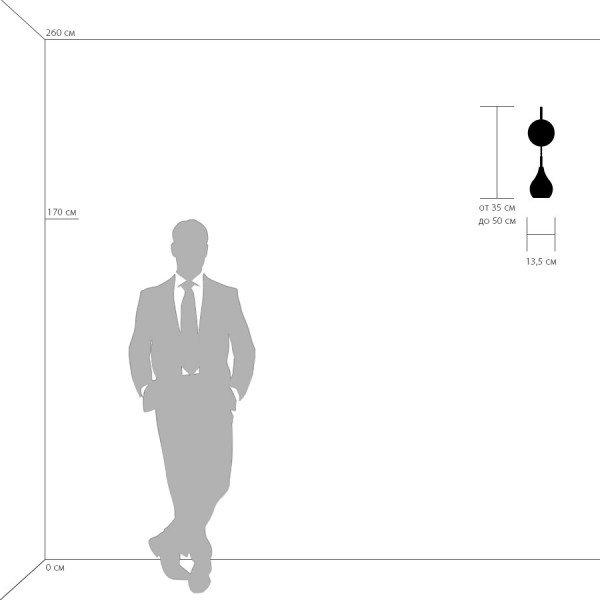 803538 Настенное бра Lightstar Pentola 803538