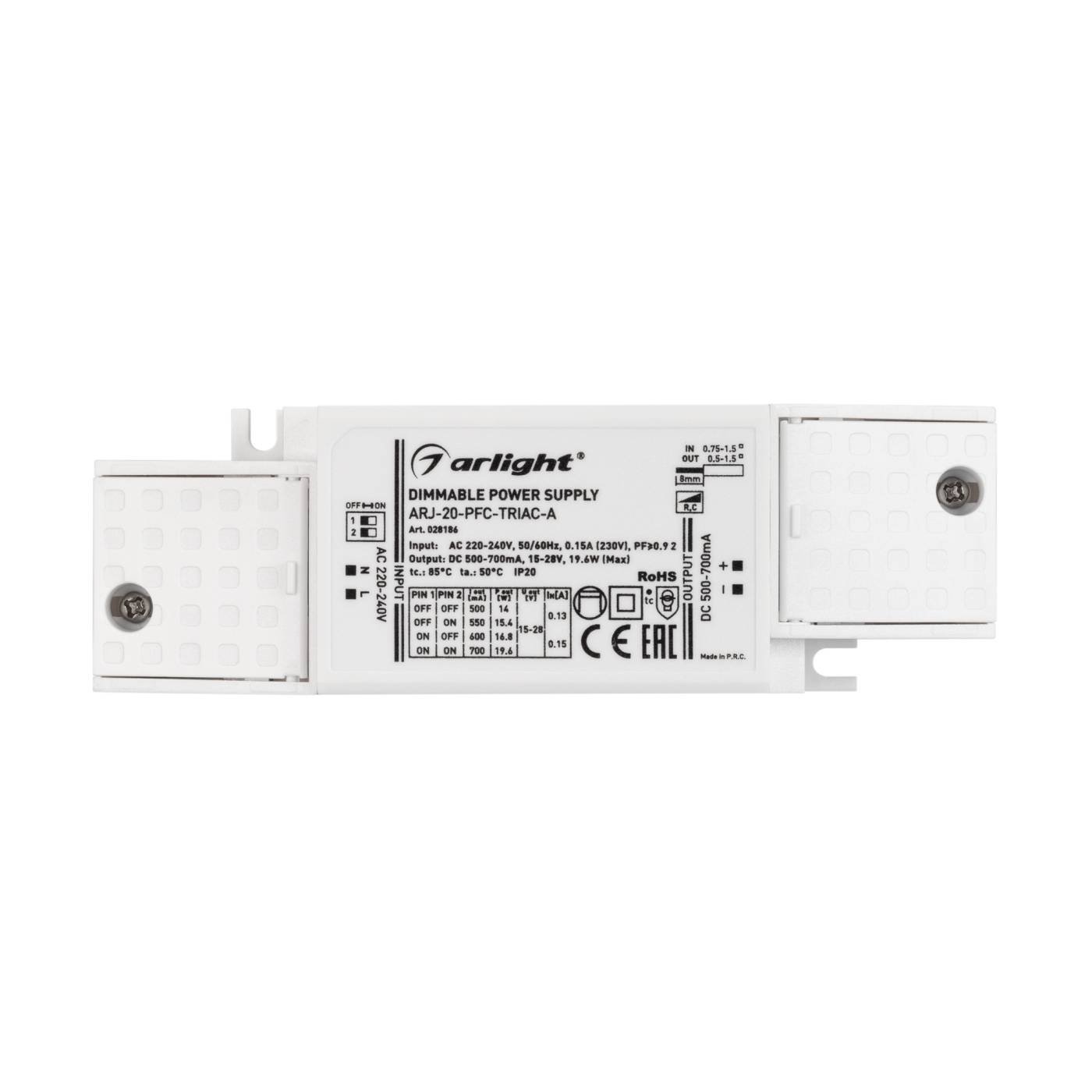 Драйвер для LED ленты Arlight ARJ 028186