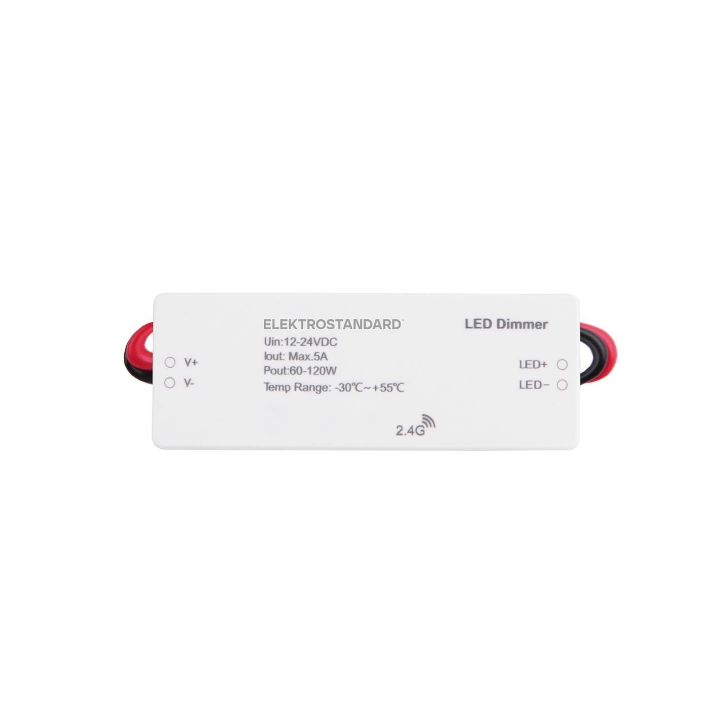 Драйвера для LED ленты Elektrostandard 95006/00 Контроллер 12/24V Dimming для ПДУ RC003