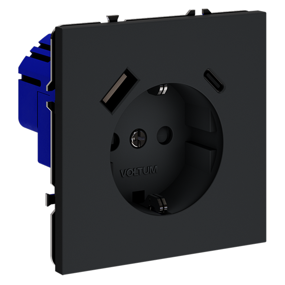 VLS040507 Розетка Voltum S70 VLS040507