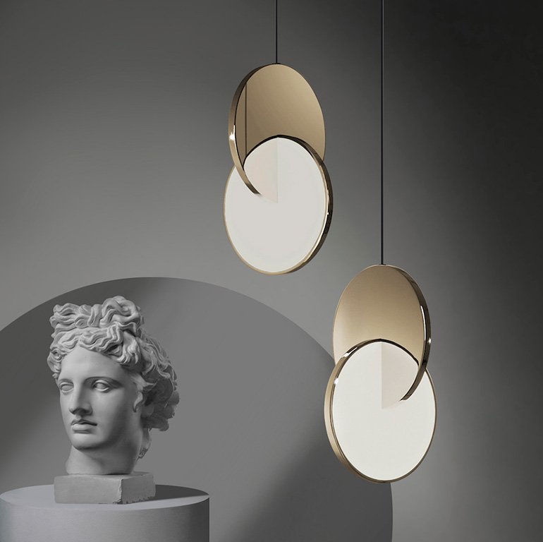 10305P gold Светильник подвесной Delight Collection Eclipse 10305P gold