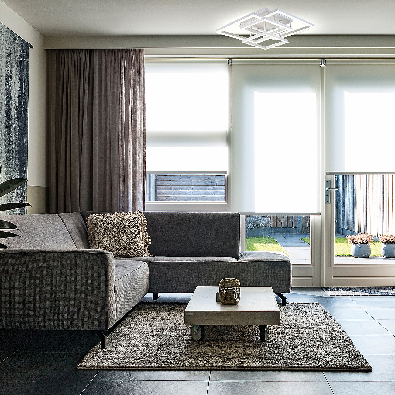 10229/4LED White Потолочная люстра Escada Union 10229/4LED White