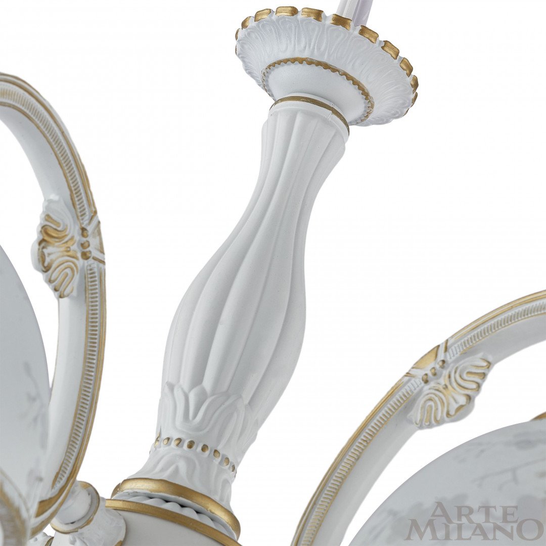 349737/8 WT+G Подвесная люстра Arte Milano Am349737 349737/8 WT+G