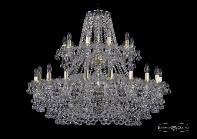 Подвесная хрустальная люстра 1409 Bohemia 1409/20+10/360/2d G