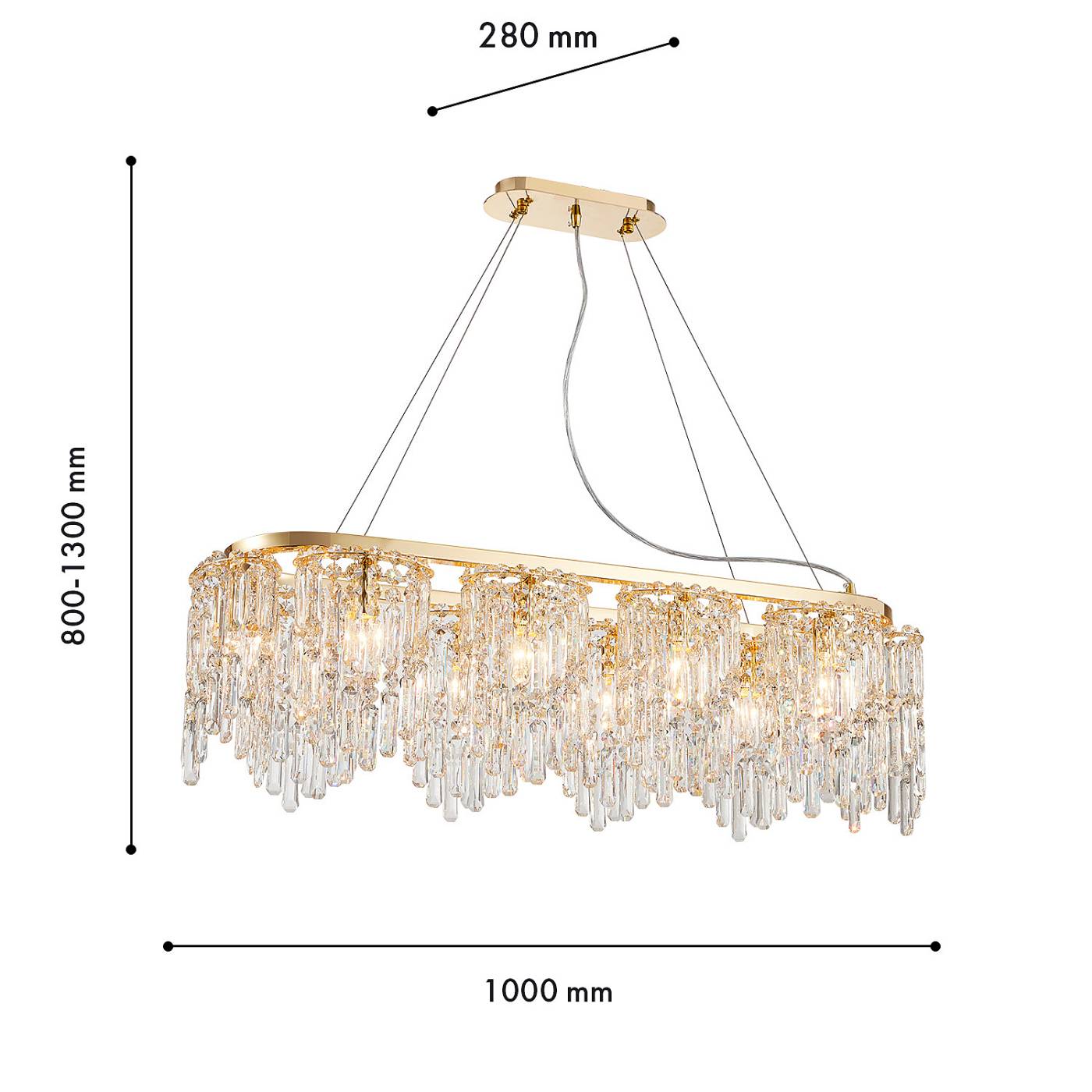 4724-10P Подвесная люстра Favourite Diadem 4724-10P