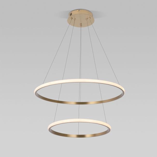 Подвесная люстра Eurosvet Collars 90264/2 латунь