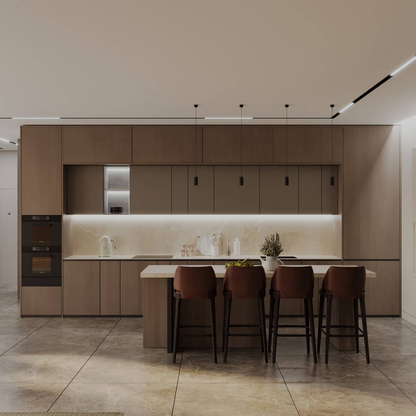 Шинопровод под натяжной потолок-3м Hesby Lighting ElDeko HSBL_0186