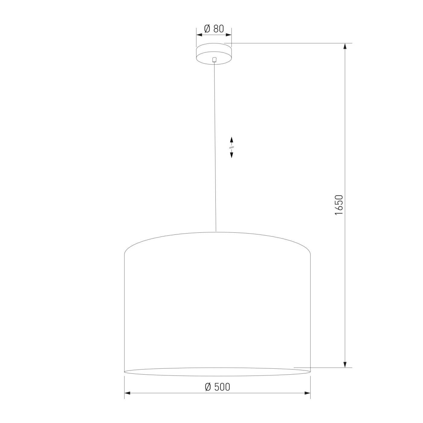 Подвесной светильник Vellum Sabia TK Lighting 11213 Vellum Sabia