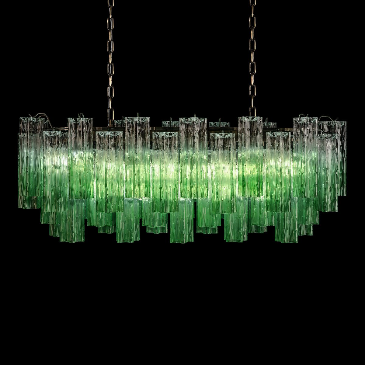 10580/1000R Clear green 10580/1000R Clear green Подвесной светильник LOFT IT Murano