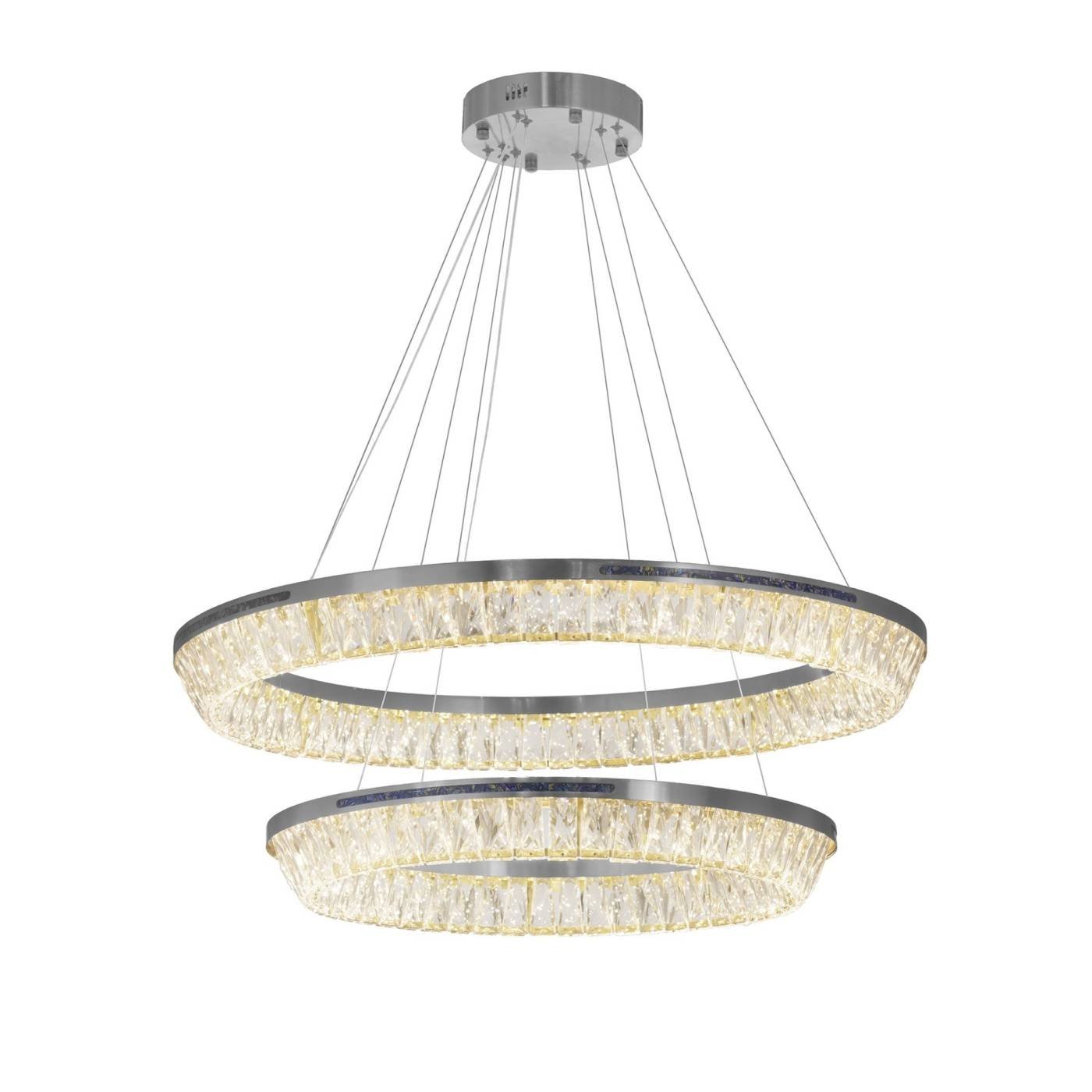 Подвесная люстра Lumina Deco LDP 6031-800-600 CHR