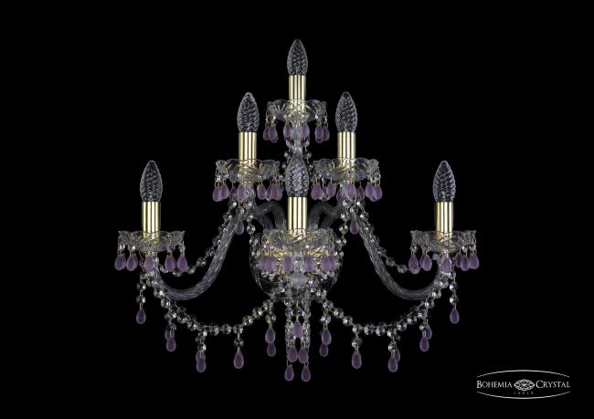 1410B/3+2+1/240 G V7010 Настенное бра Bohemia 1410 1410B/3+2+1/240/G/V7010