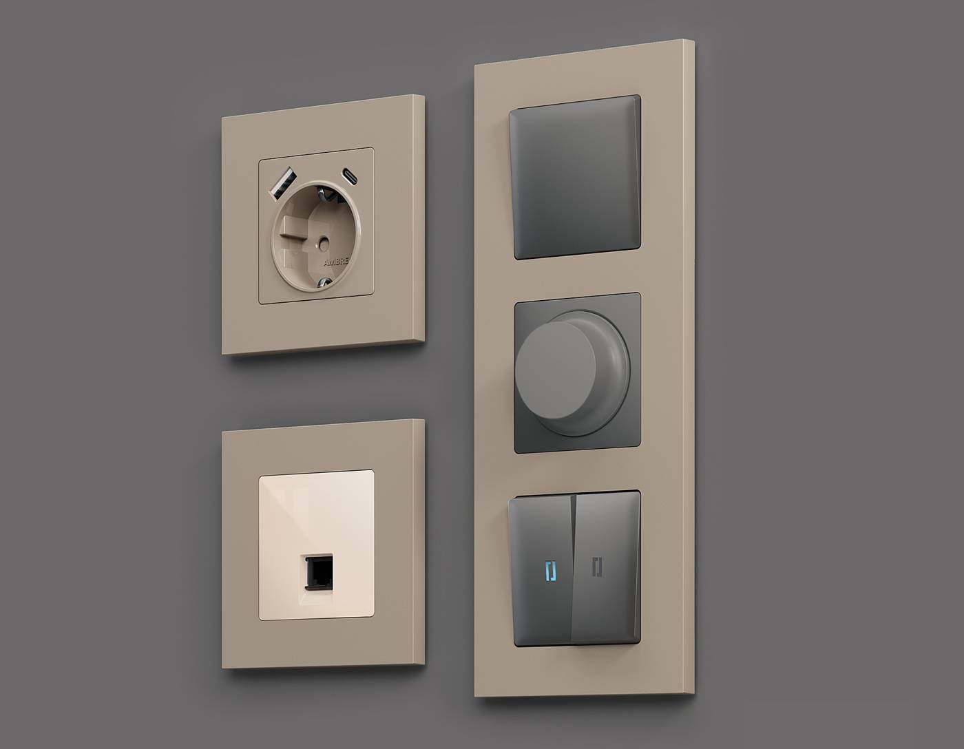 AF250362 Рамка Ambrella Volt Qubi AF250362