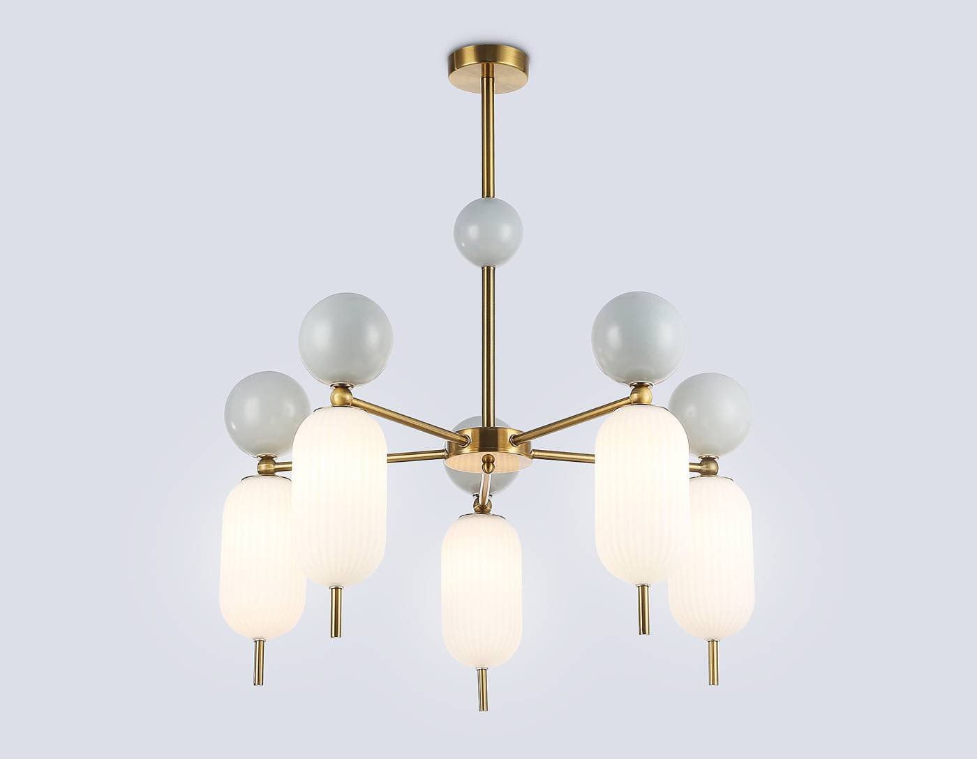 Люстра на штанге Ambrella Ceramo Modern LH53104