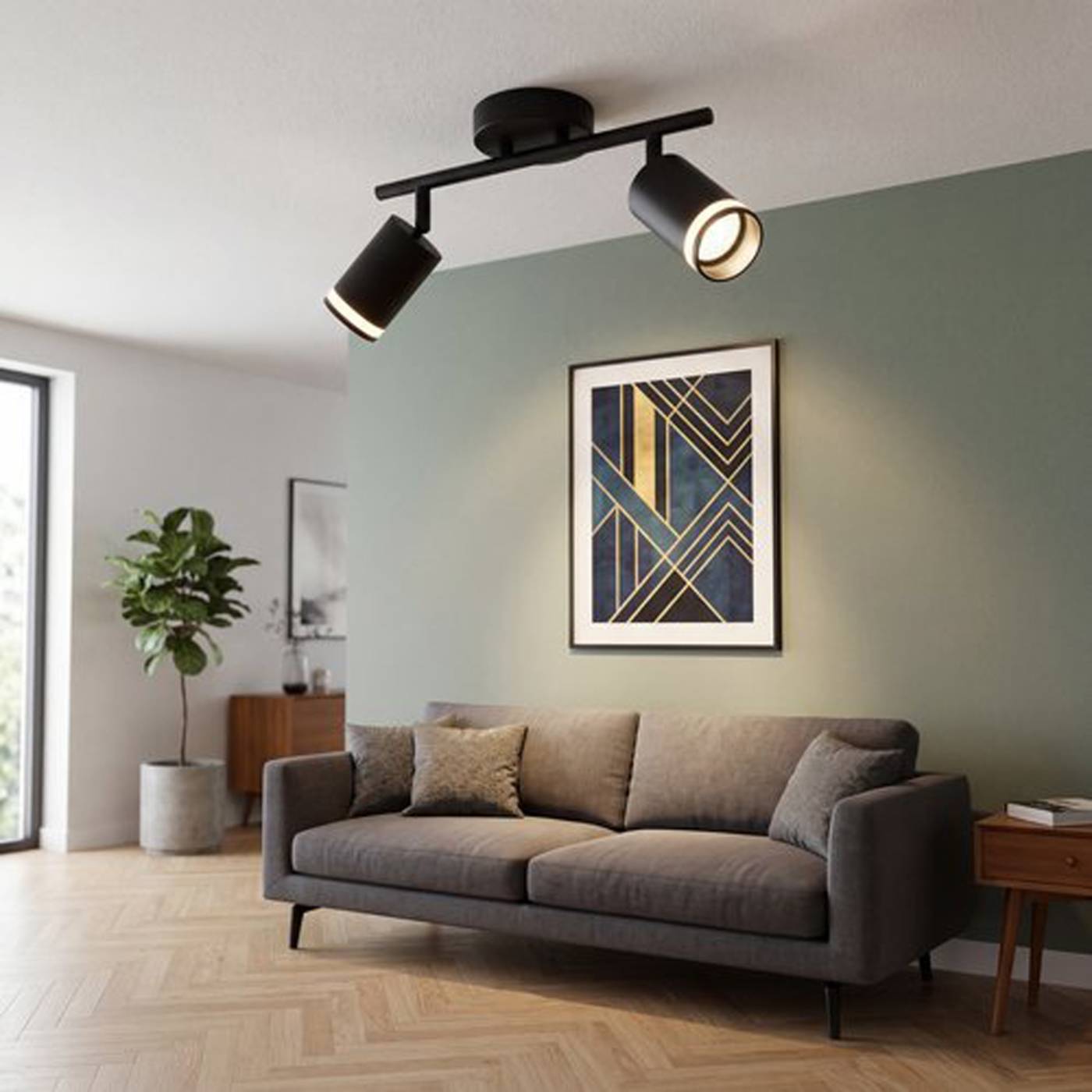 Спот Reluce 16001-9.5-002CT SPOT LIGHT GU10 BK