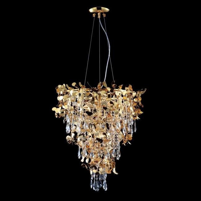 ROMEO SP10 GOLD D600 Подвесная хрустальная люстра Romeo Crystal Lux ROMEO SP10 GOLD D600