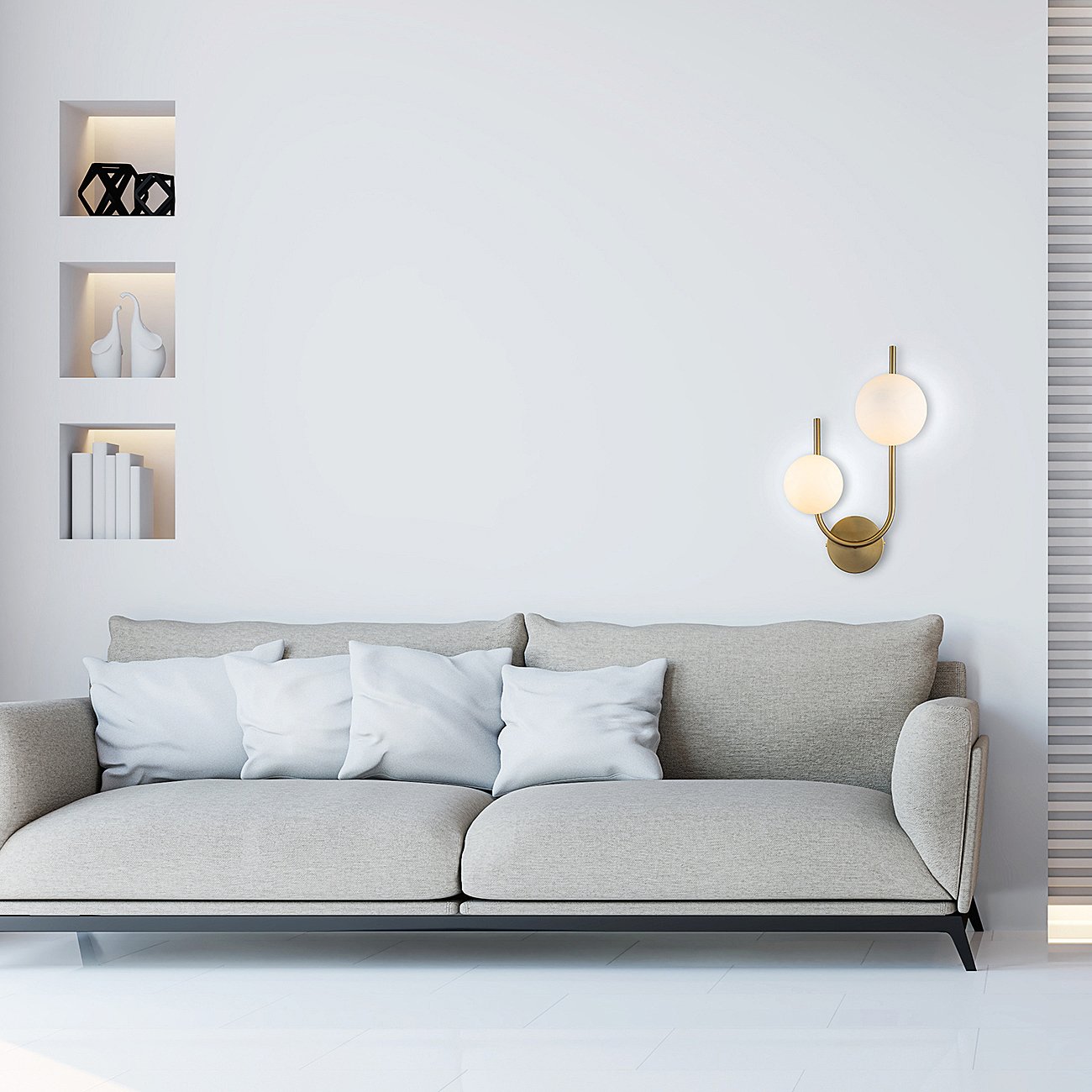 642/2A Brass Настенное бра Escada Sphere 642/2A Brass