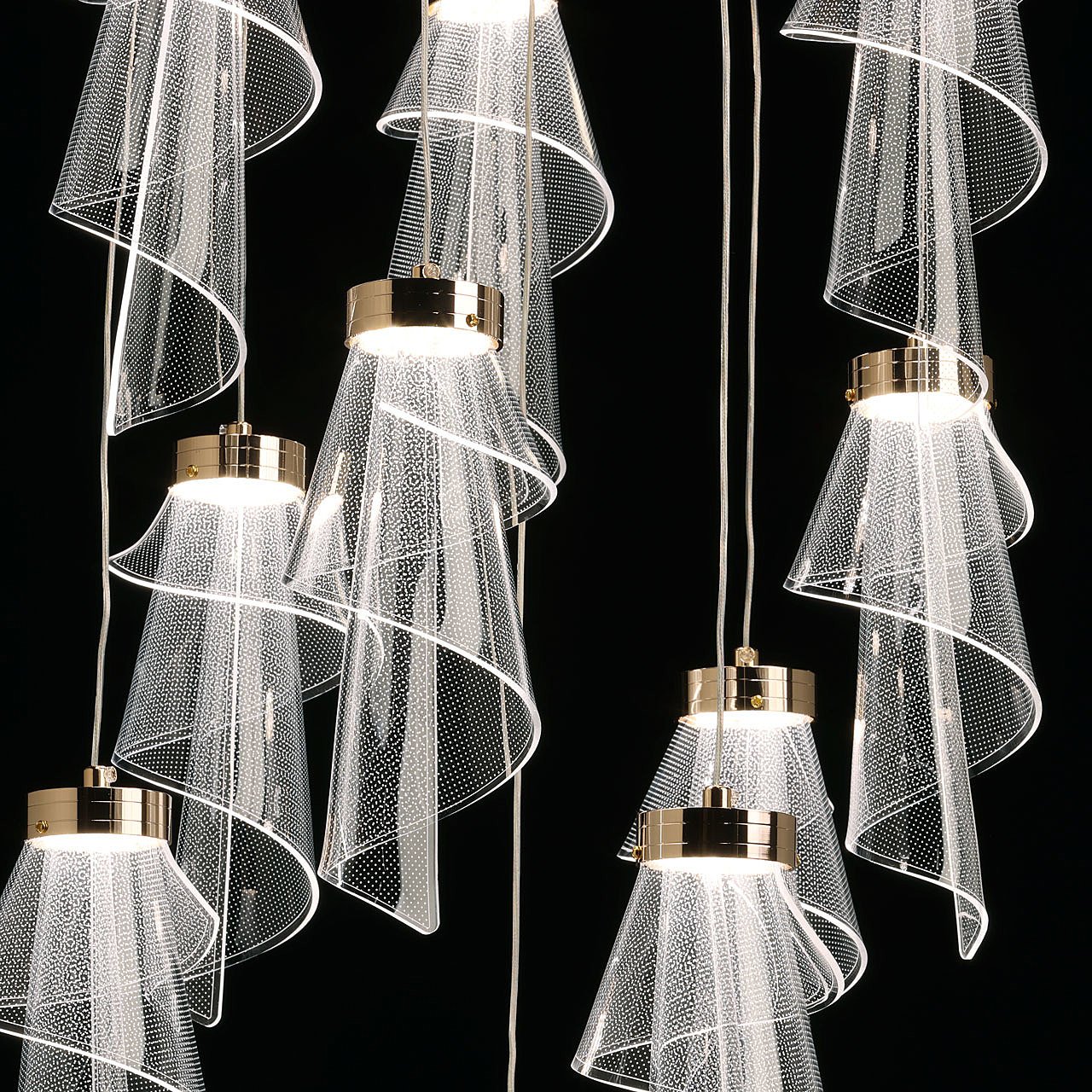 488013110 Подвесная люстра De Markt Конти 488013110