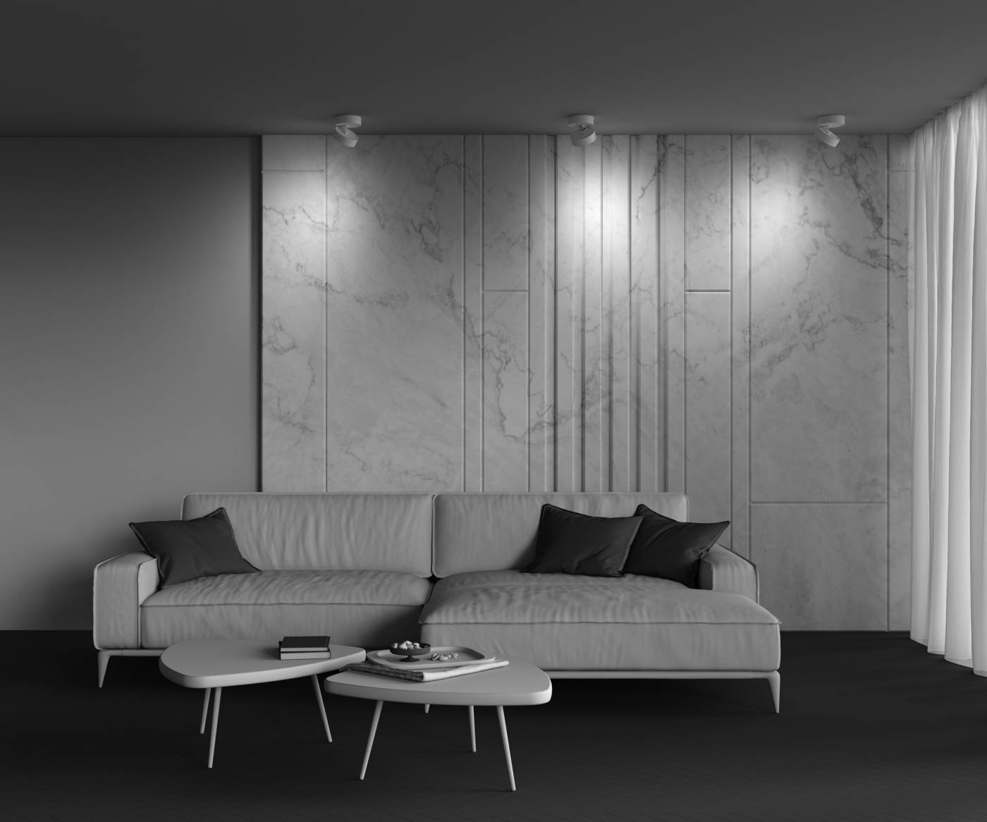 C024CL-18W3K-W-1 Светильник спот Maytoni Onda C024CL-18W3K-W-1