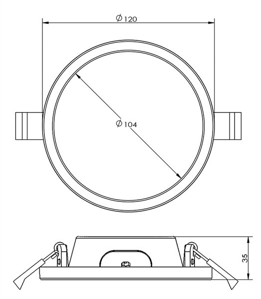 Встраиваемый светильник Deko-Light Alya 565320