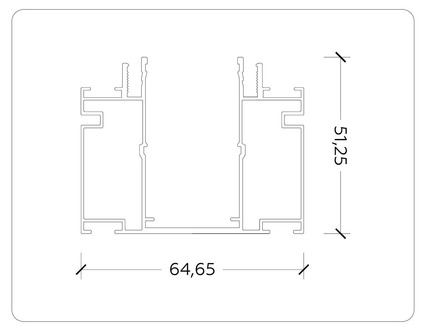 Шинопровод Ambrella Magnetic 220V GL1023