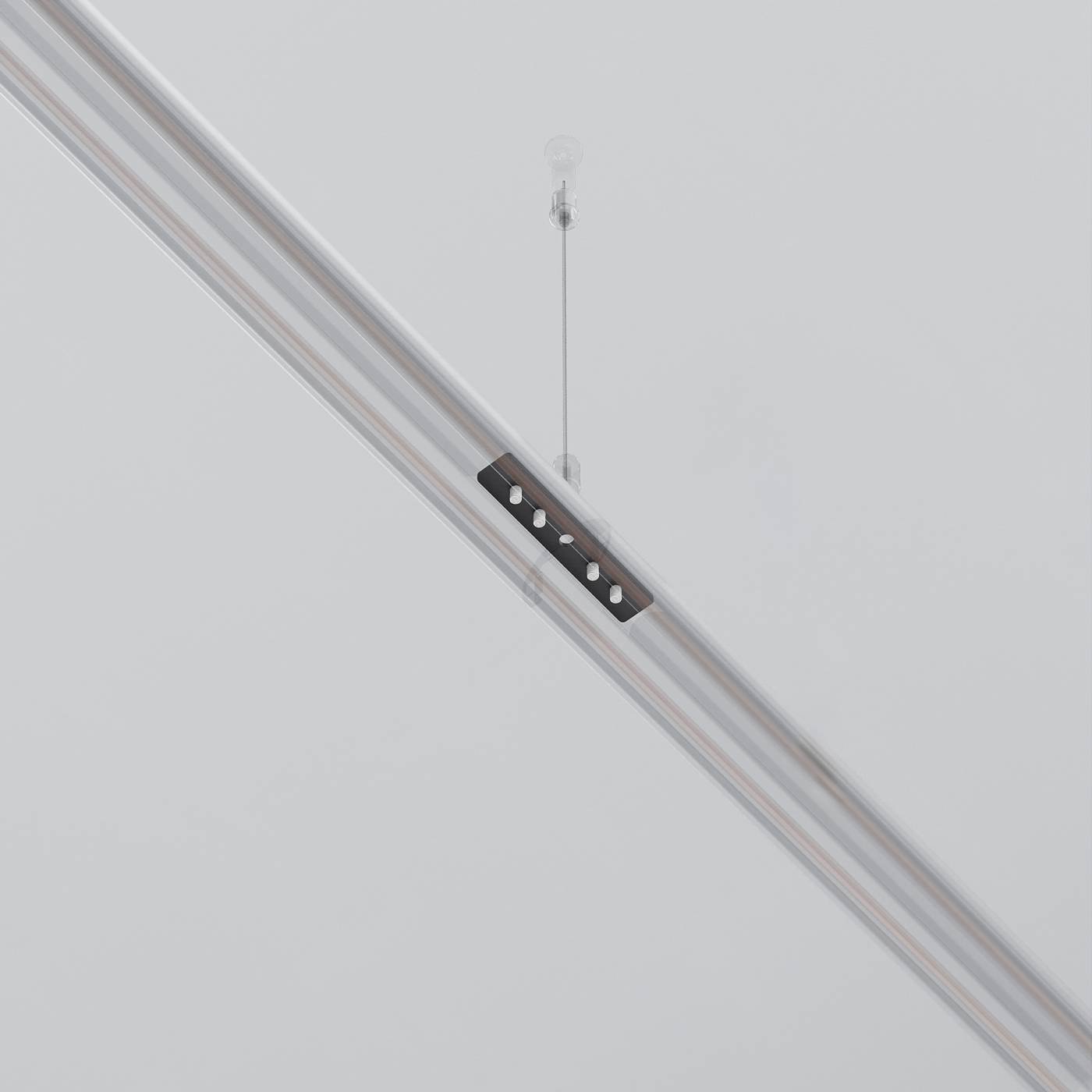 Коннектор прямой для круглого низкопрофильного шинопровода Exility Maytoni Accessories for tracks Exility TRAM034CI-R-41B