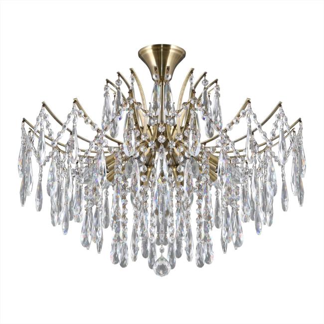 Потолочная хрустальная люстра Citilux Селена CL302183