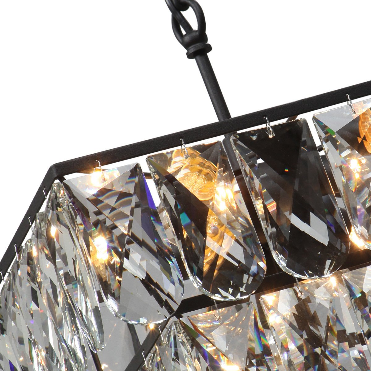 Подвесная хрустальная люстра Vitaluce V5267-1/8+1